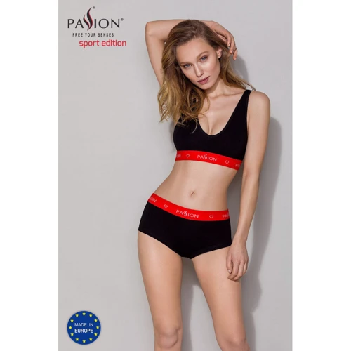 Трусики-шортики Passion PS003 PANTIES black, size XL: Вид Трусы