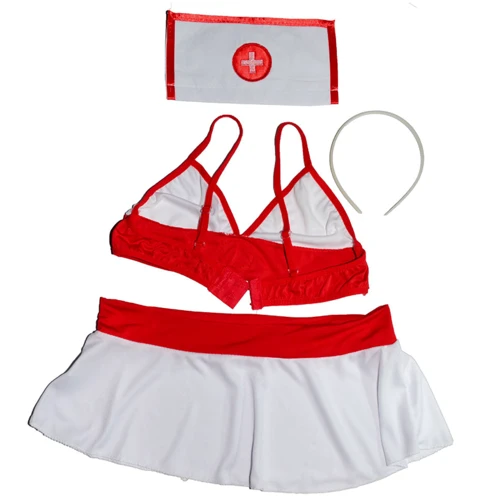 Игровой костюм Медсестра NDS 225 White/Red M/L (23609): Тип Медсестры