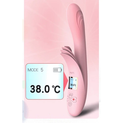 Вибратор с подогревом BOSS Series Lilo Pink: Тип управления Кнопочное