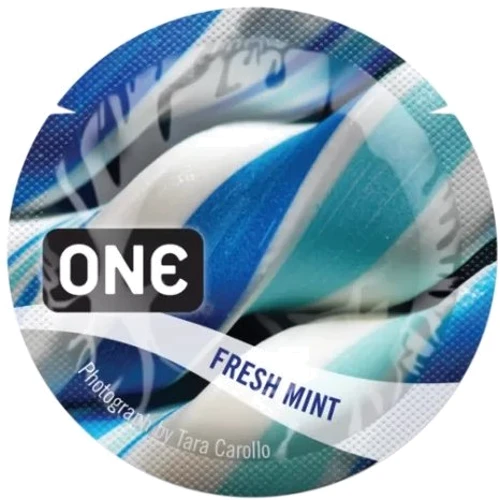 Презерватив ONE Flavor Waves Fresh Mint