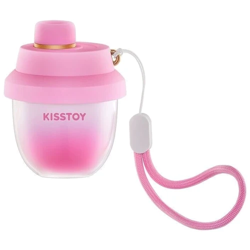 Вакуумний стимулятор-брелок KISSTOY Kiss Pods, 5 рівнів інтенсивності + Turbo-режим, 2 насадки: Тип управління Кнопочное