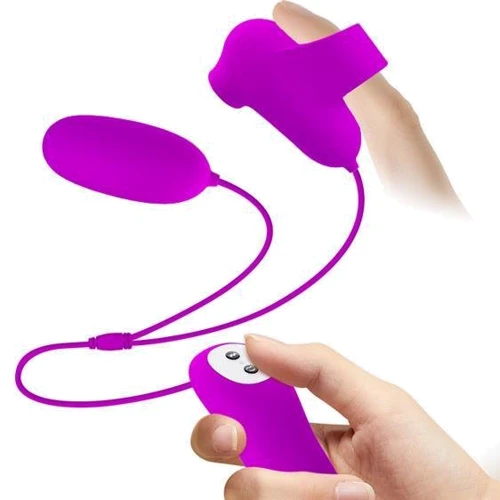 Симулятор LYBAILE Pretty Love Suction & Vibro Bullets Purple: Тип і форма Виброяйцо, Вибромассажер