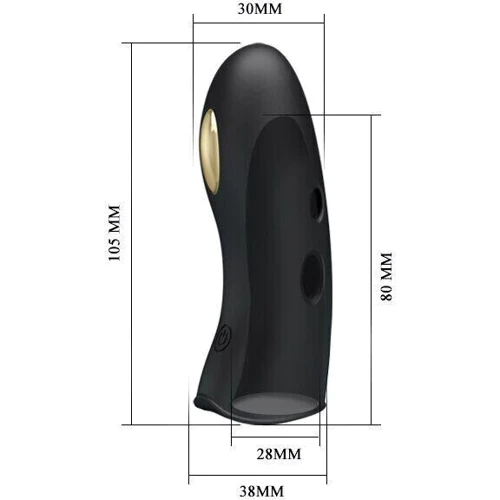 Кліторальний стимулятор на палець Pretty Love - MARICO Fingering Electric Vibrator, BI-014755: Виробник LYBAILE