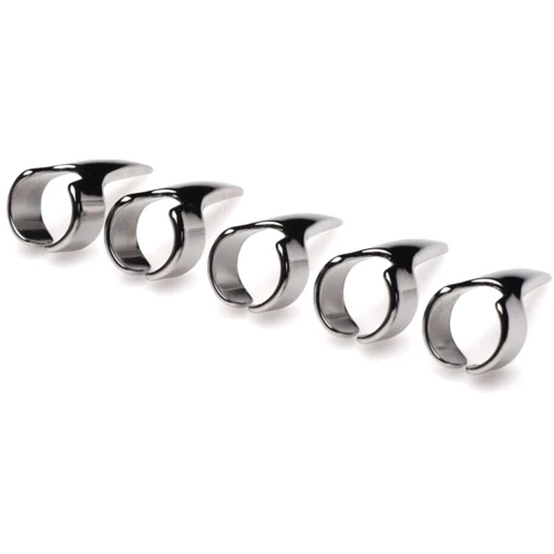 Набір каблучок з пазурами Master Series Five-Piece Sensation Claw Rings - Silver фото 7