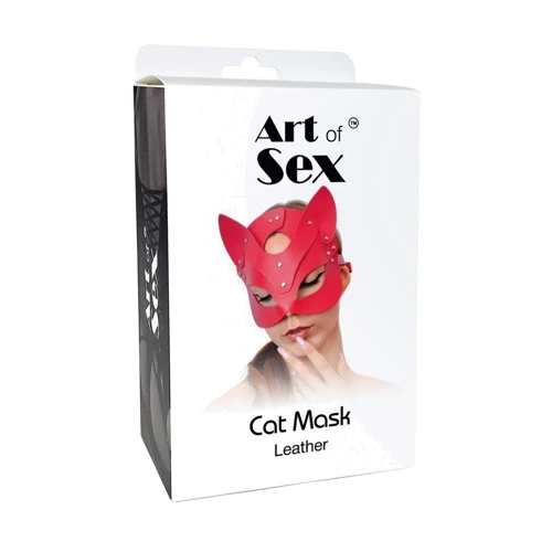 Маска Кошечки Art of Sex - Cat Mask (черный) фото 4