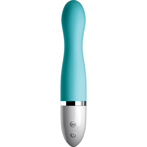 Pipedream Crush Honey Turquoise - вибратор для точки-G, 14х3.8 см: Тип и форма Вибромассажер