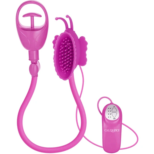 Вибропомпа для клитора Butterfly Clitoral Pump Pink, 11x6 см, розовый: Тип Помпа для клитора