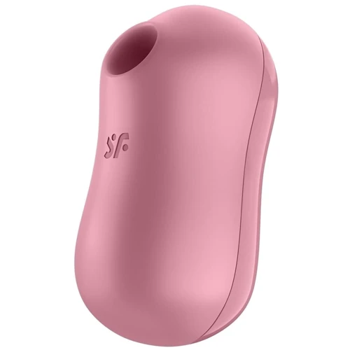 Вакуумний стимулятор із вібрацією Satisfyer Cotton Candy Light Red: Призначення Вакуумні