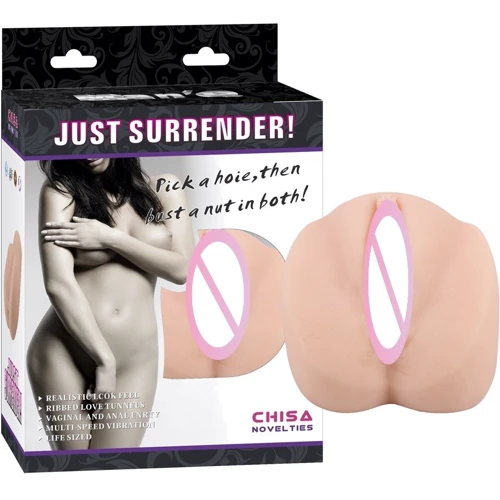 Мастурбатор с вибрацией Chisa ManQ Just Surrender: Тип Вагина и анус