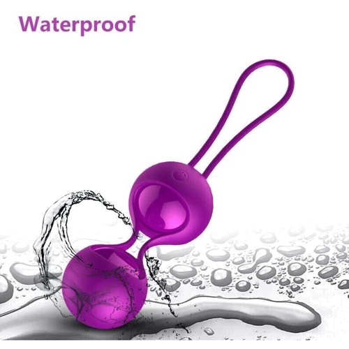 Набор вагинальных шариков с вибрацией и пультом ДУ FOX - Vibrating Silicone Kegel Balls Set USB: Наличие вибрации Есть