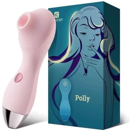 Вакуумний вібратор KisToy Polly Pink: Тип і форма Вібромасажер
