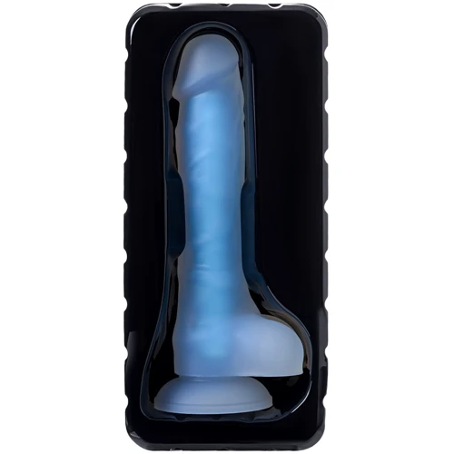 Фалоімітатор Toyfa Beyond Steve Glow Blue (світиться у темряві): Діаметр, см 3.5