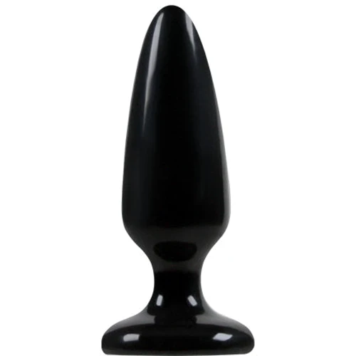 Анальная пробка Pleasure Plug - Medium, черный: Тип Анальные пробки