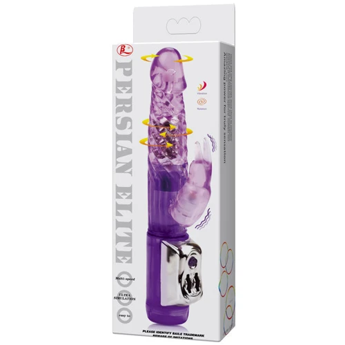 Вибратор LYBAILE Persian Elite Rotating Vibrator Purple фото 7