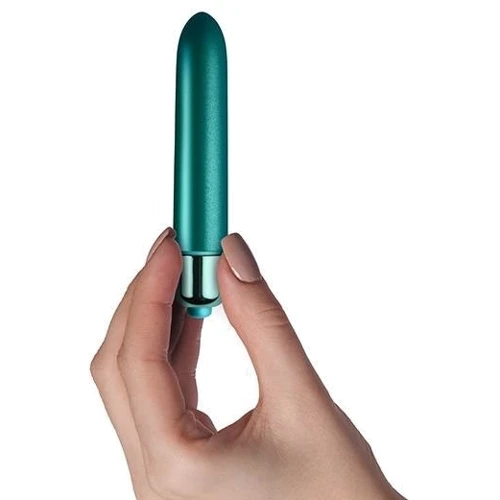 Вибратор Rocks Off RO-90mm Touch of Velvet Peacock Petals: Тип управления Кнопочное