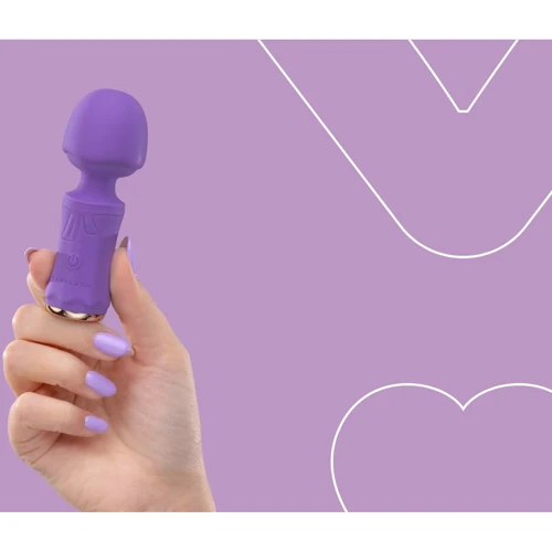 Вибромассажер FairyGasm SecretFuntasy violet: Тип управления Кнопочное