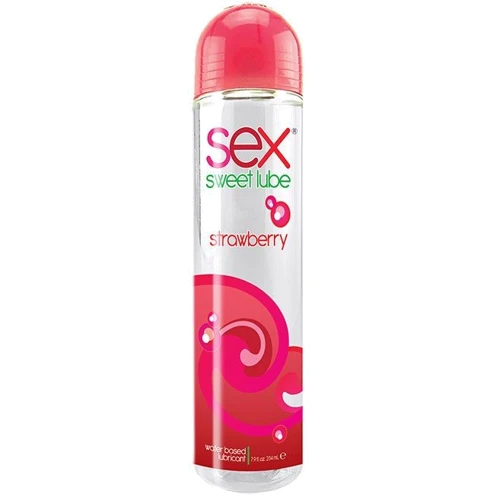 Лубрикант с ароматом клубники Sex Sweet Lube Strawberry, 197 мл