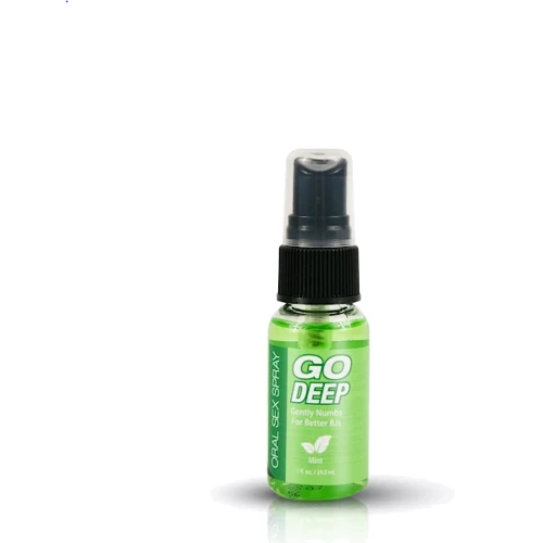 Спрей для орального сексу Topco Sales Go Deep Oral Sex Spray Mint - м'ятний, 29,57 мл