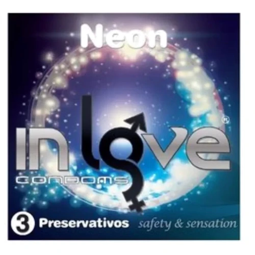 Презервативи, що світяться в темряві Inlove Neon