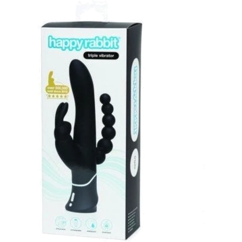 Вибратор HAPPY RABBIT Тройной Lovehoney: Диаметр, см 5.08