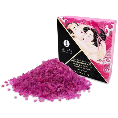 Сіль для ванни Shunga Moonlight Bath - Aphrodisia (75 мл): Особливості З ароматом
