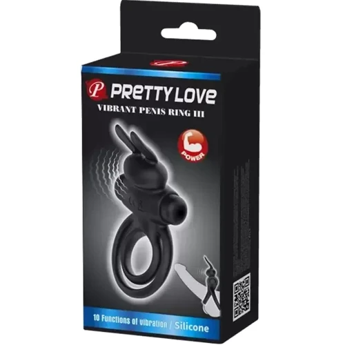 Кільце ерекційне LYBAILE Pretty Love - Vibrant penis ring III, BI-210206 фото 7
