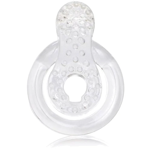 Виброкольцо Elite Sexual Exciter Crystal: Цвет прозрачный
