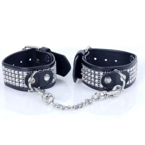 Наручники із кристалами Fetish Boss Series - Handcuffs with cristals Silver (BS3300094) фото 6