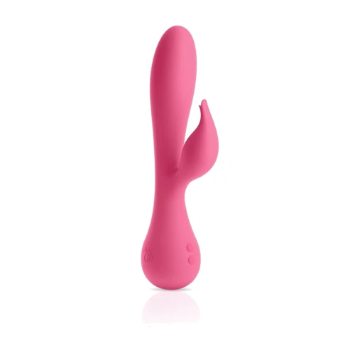 Jimmy Jane Glo Rabbit Heating Vibrator - вібратор-кролик, 10.8x3.8 см: Призначення Вагінальні
