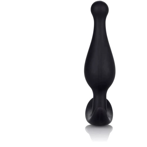 CalExotic Booty Call Booty Rocker силиконовая анальная пробка, 12x2.5 см: Наличие вибрации Нет