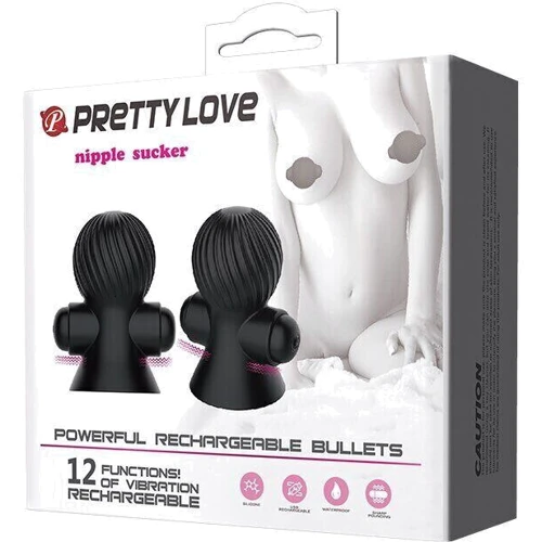 Вібростимулятори для сосків Pretty Love - Nipple Sucker, BI-014545: Призначення Для сосків