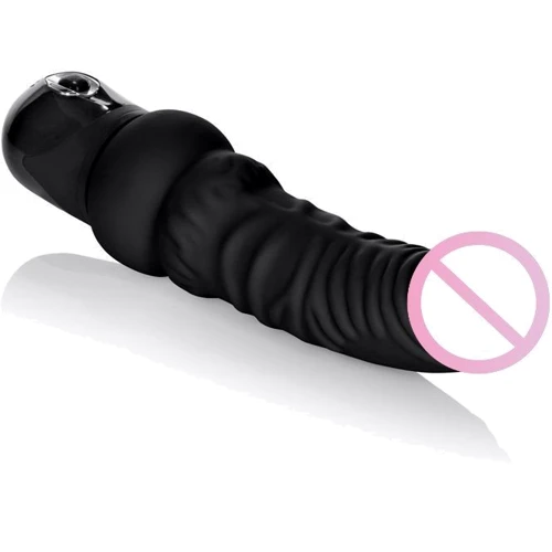 CalExotics Bendie Stud Curvy вибромассажер, 12.5x4 см, черный: Тип и форма В виде члена