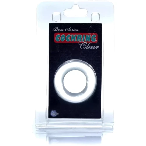 Кольцо эрекционное BOSS Cockring Clear, BS6700003: Цвет прозрачный