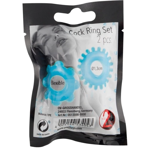 Набор из 2 эрекционных колец Orion Cock Ring Set: Для кого Для мужчин