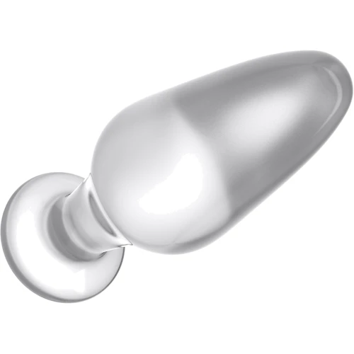 Анальная пробка LoveToy Glass Romance 4.3" Clear: Тип Анальные пробки