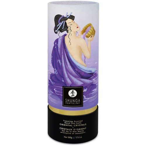 Сіль для ванни Shunga Oriental Crystals Bath Salts – Exotic Fruits (500 г), сіль Мертвого моря
