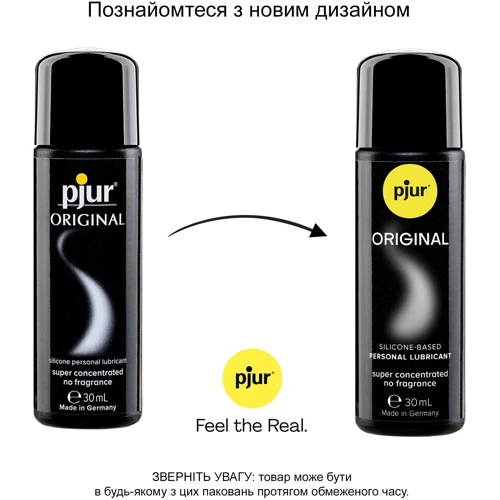 Универсальная смазка на силиконовой основе pjur Original 30 мл, 2в1: для секса и массажа: Для кого Унисекс