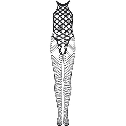 Бодістокінг Obsessive Bodystocking G332 black S/M/L: Фасон Бесшовные