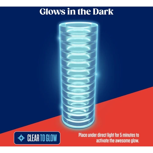 Мастурбатор Rize by Blush Ribz Glow in the Dark Masturbator Clear: Тип Вагина