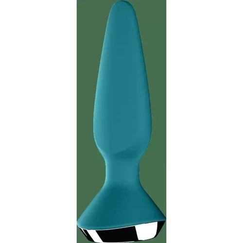 Анальная смарт-пробка Satisfyer Plug-ilicious 1 (зеленая): Наличие вибрации Есть