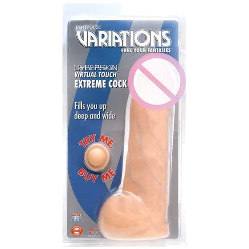 Фаллоимитатор Penthouse VARIATIONS CyberSkin Extreme Cock, 19х5.5 см