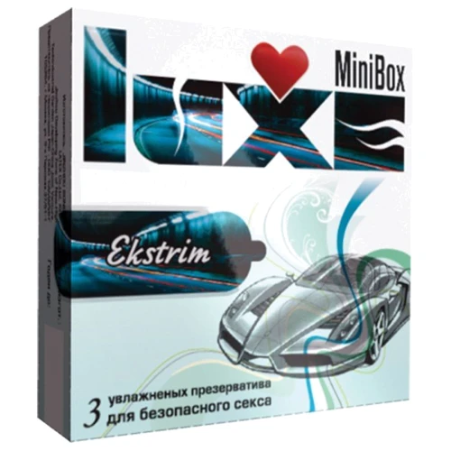 Презерватив LUXE Mini Box "Екстрім"