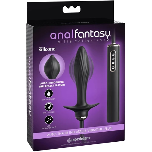 Анальна пробка Pipedream Anal Fantasy Elite Collection Auto-Throb Inflatable (PD479123): Для кого Для мужчин