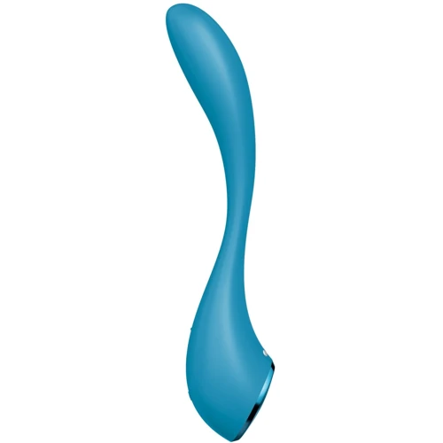 Универсальный смарт-вибратор Satisfyer G-Spot Flex 5+ Petrol: Диаметр, см 3.4