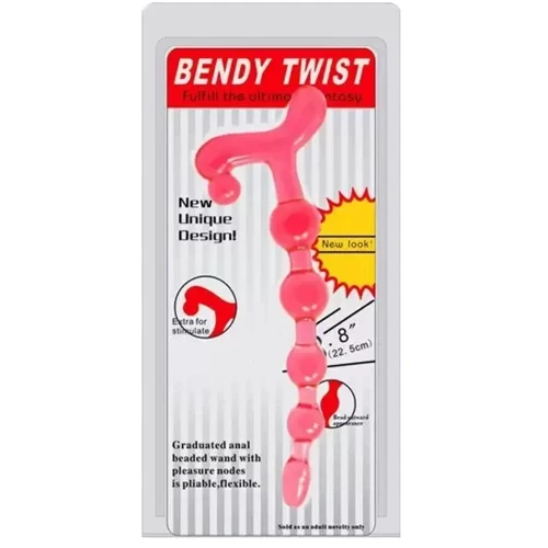 Анальные бусы Bendy twist, BI-040005 0101S: Особенности Водонепроницаемые