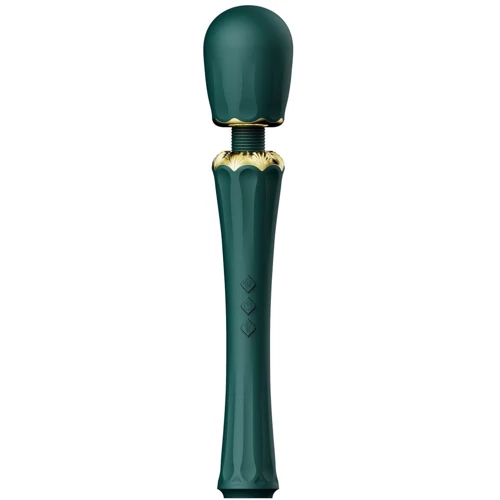 Вібромасажер з насадками Zalo - Kyro Wand Turquoise Green: Для кого Для жінок