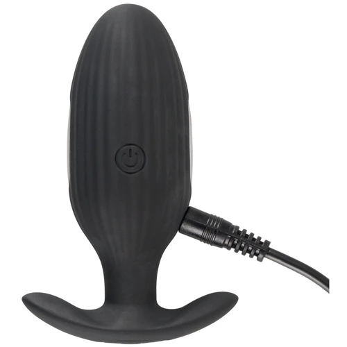 Анальная пробка с вибрацией и электростимуляцией XouXou Vibrating E-Stim Butt Plug: Материал Силикон