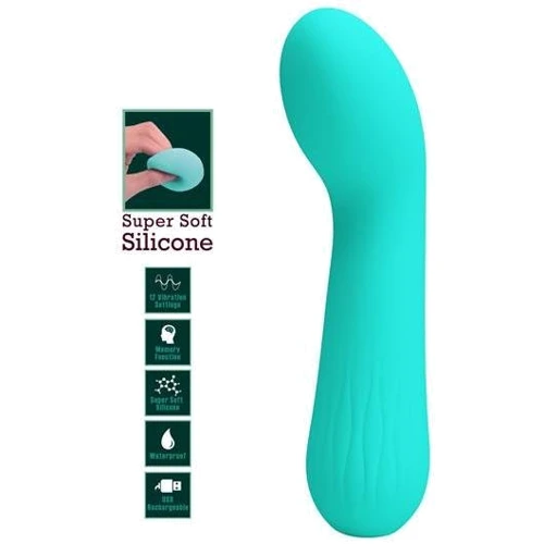 Вибратор для точки G LYBAILE Pretty Love Faun Turquoise: Для кого Для женщин