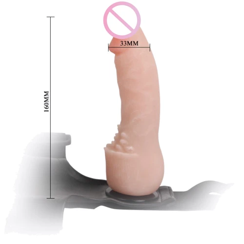 Страпон LYBAILE Ultra Passionate Cyberskin Penis, 16 см: Тип крепления На трусиках