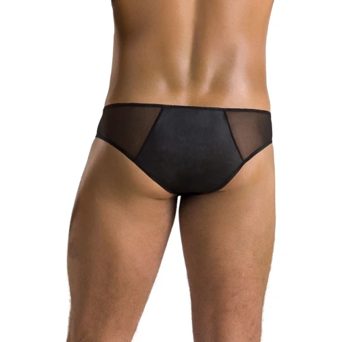 Сексуальні труси Passion 042 SLIP TIMMY black S/M: Візерунок Однотонный